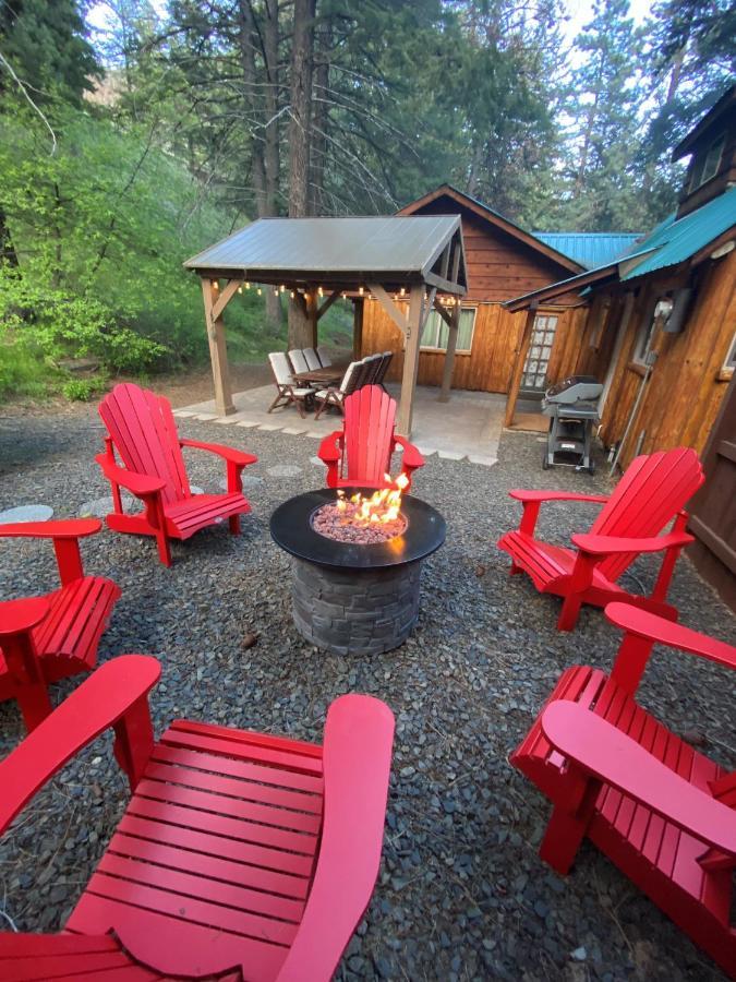 White Pass Log Cabin Luxury Retreat Rimrock المظهر الخارجي الصورة