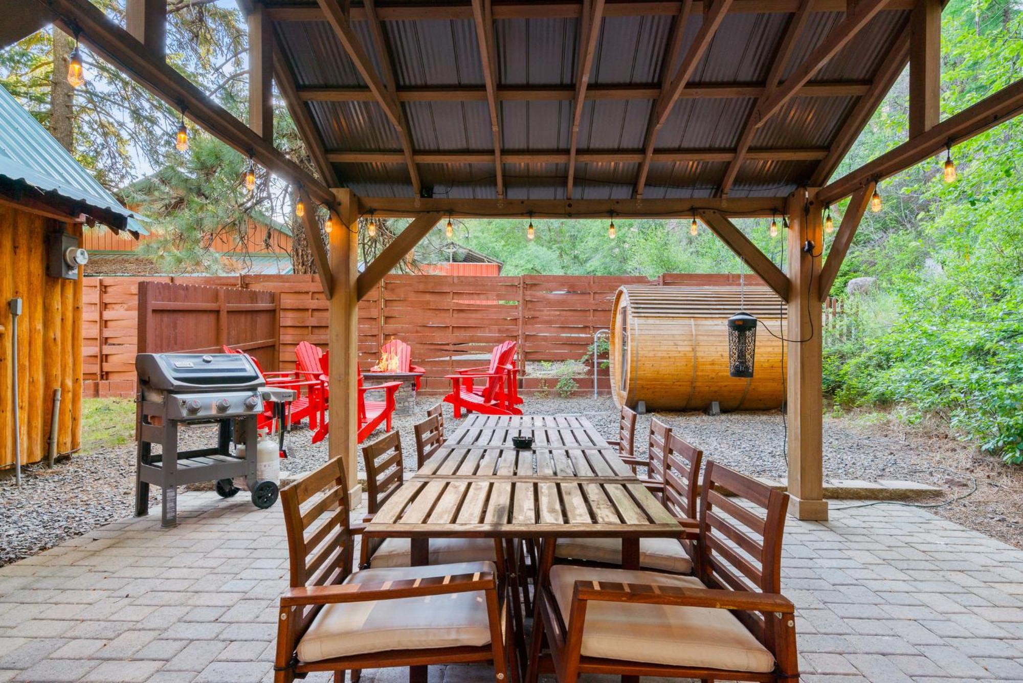 White Pass Log Cabin Luxury Retreat Rimrock المظهر الخارجي الصورة