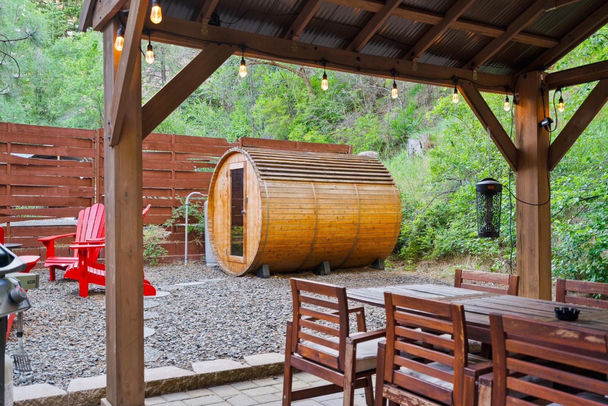 White Pass Log Cabin Luxury Retreat Rimrock المظهر الخارجي الصورة