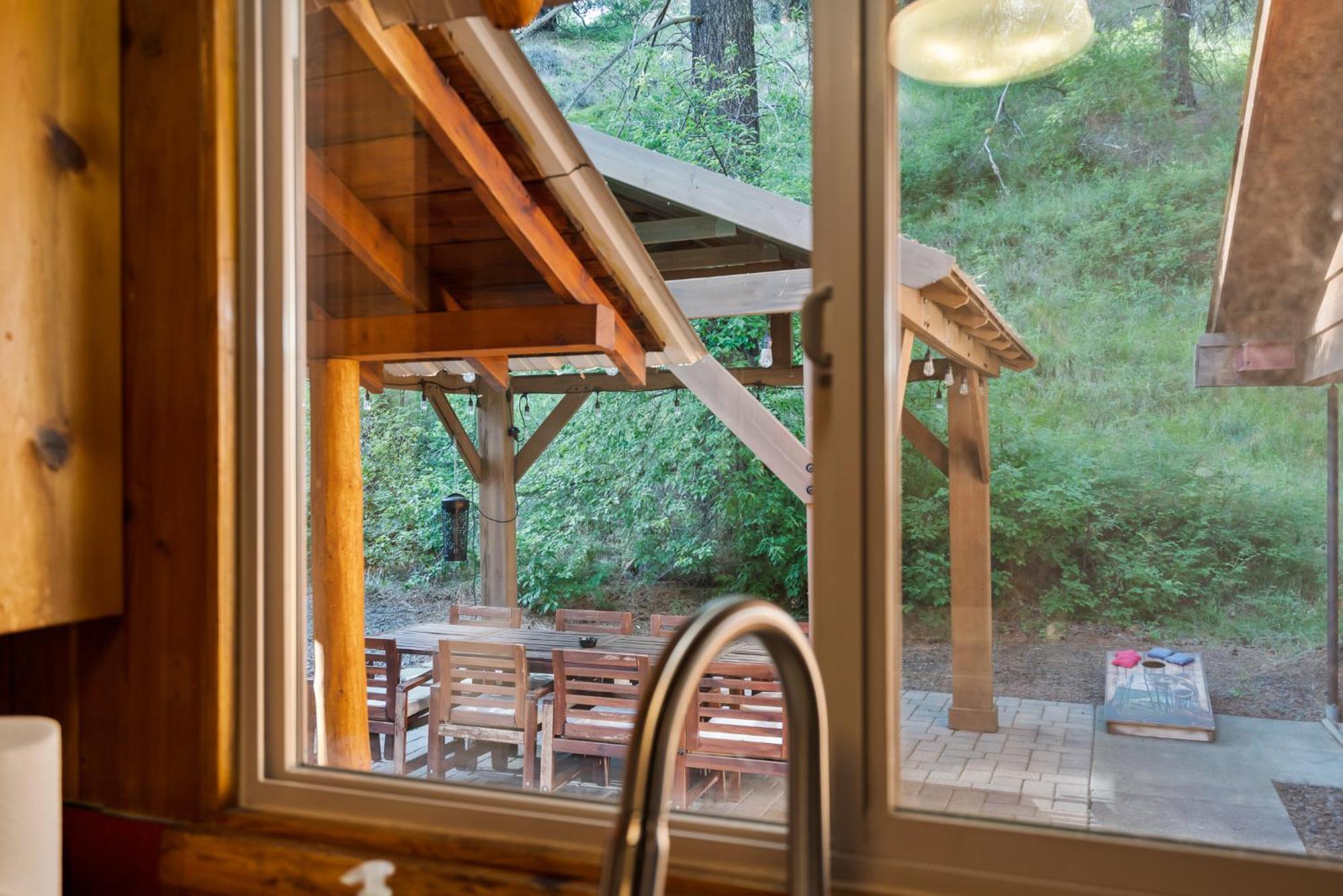 White Pass Log Cabin Luxury Retreat Rimrock المظهر الخارجي الصورة