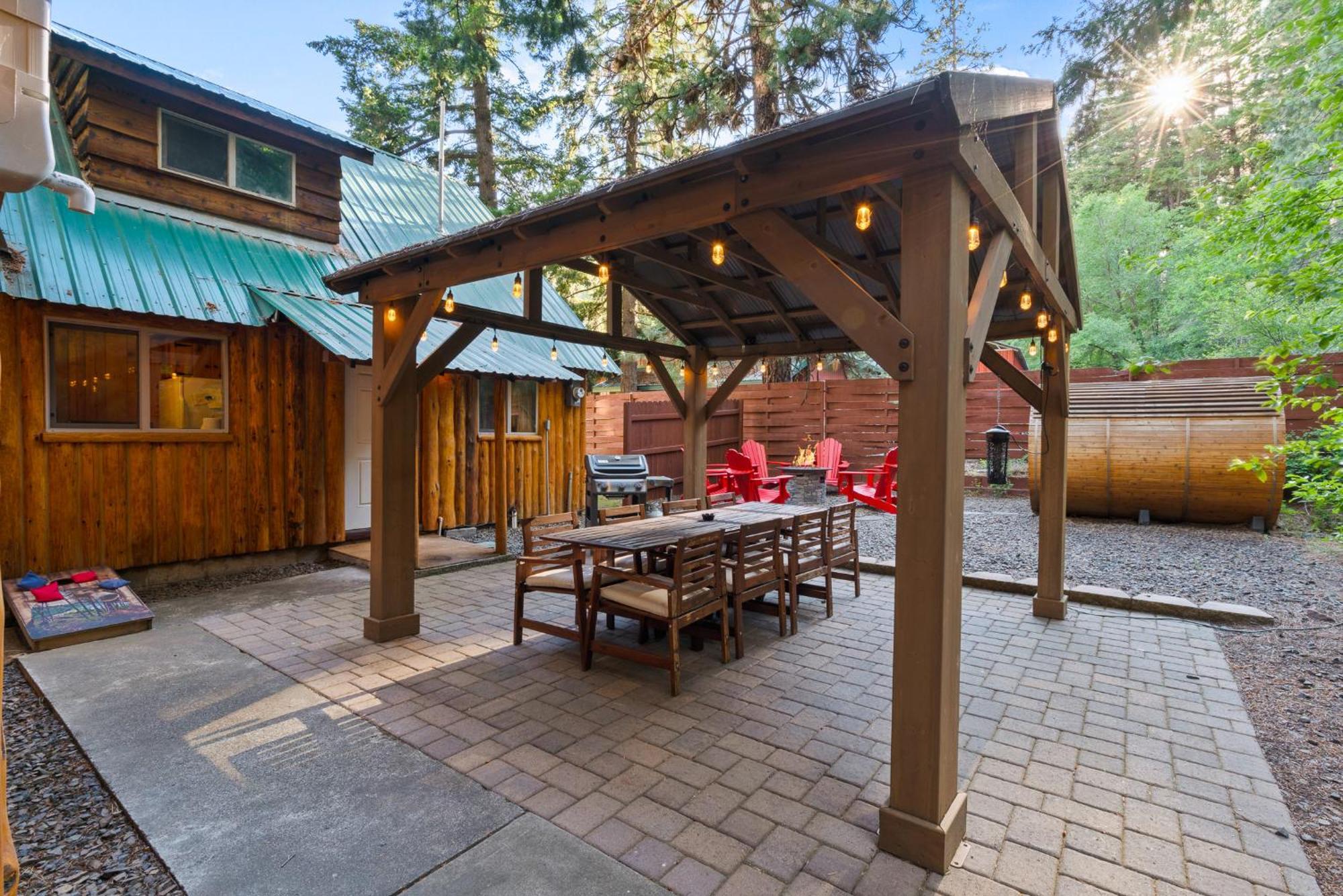 White Pass Log Cabin Luxury Retreat Rimrock المظهر الخارجي الصورة