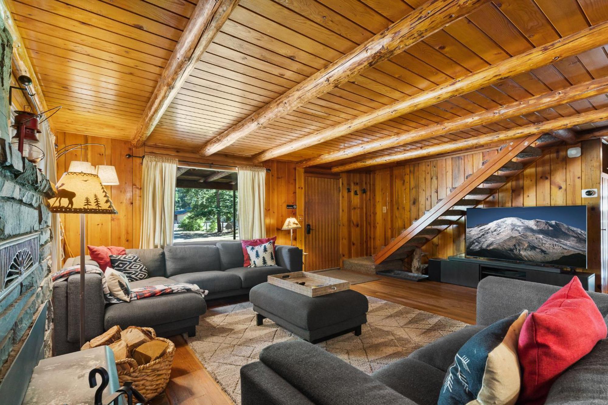 White Pass Log Cabin Luxury Retreat Rimrock المظهر الخارجي الصورة