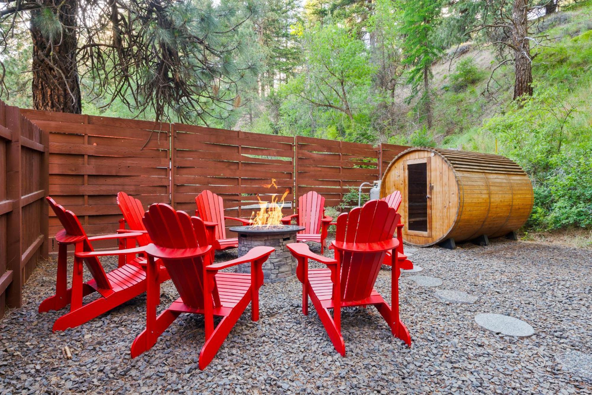 White Pass Log Cabin Luxury Retreat Rimrock المظهر الخارجي الصورة
